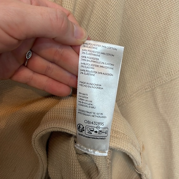 Free People We the Free All Nighter Long Sleeve Surplice Crop Top - Picture 8 of 8